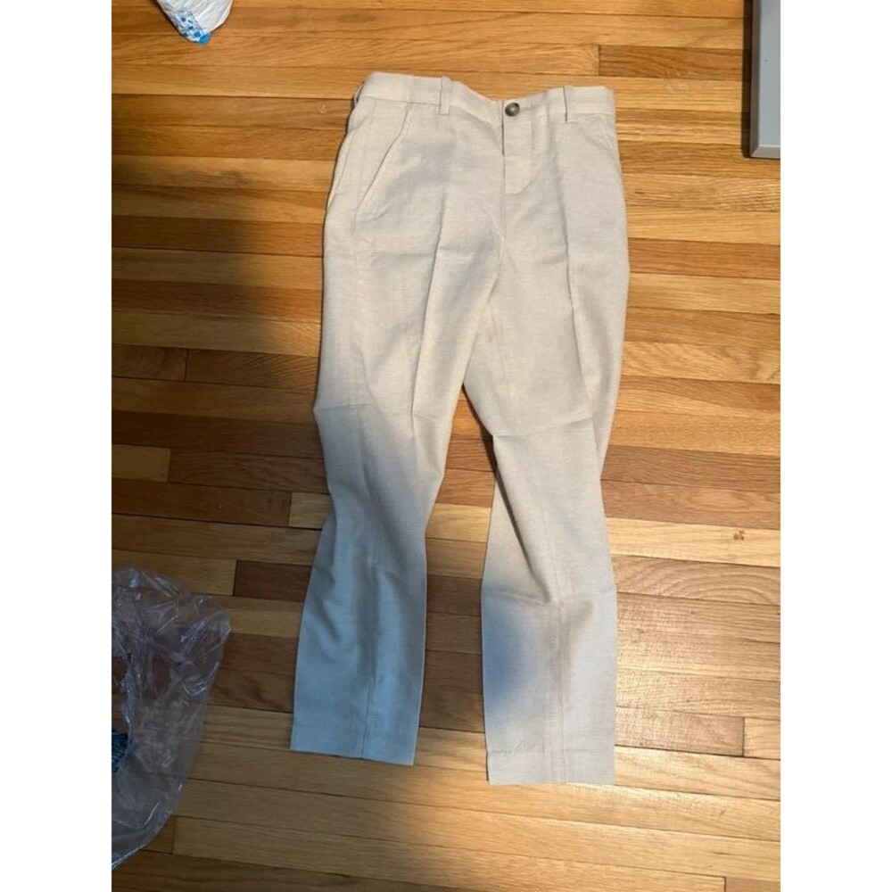 New H&M kids boys tan dress pants